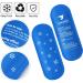 CURMIO Reusable Gel Ice Pack for Diabetic Cooler Bag - Set of 4, Insulin Travel Case Blue - Buy Online on GoSupps.com