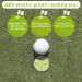 Golf Green Reader Pro Putt Ball Marker with Bubble Level - High Precision Putting Aid | 40x10mm - Buy Online on GoSupps.com