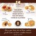 Pasticceria Matilde Vicenzi 5 O'Clock Tea Time Cookie Assortment Gift Tin - Made in Italy, 375g, Variety of Butter Flaky Pastries and Gourmet Cookies - Chocolate & Vanilla Creme Filled Bakery Snacks - 13 Ounce - Buy Online on GoSupps.com