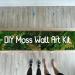 prefleur Preserved Sheet Moss Natural Green DIY Kit - 2 sq.ft. | Green-b - Buy Online on GoSupps.com