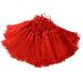 Aokbean 100pcs 5 Inches Handmade Silky Floss Soft Craft Bookmark Tassels with Loops for DIY, Jewelry Making, Graduation Tassel,Bookmarks,Souvenir (Red)