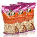 TRS - Pack of 3 premium dried chickpeas in 2 kg bulk pack - Chick Peas uncooked