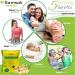 Samsali Ginger Foot Pads 50 Pack - Deep Cleansing Detox Patches for Better Sleep and Rapid Foot Care - Women and Men - Buy Online on GoSupps.com
