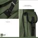 Zite Fishing Rod Pocket & Bag 190cm | Water-Repellent Fishing Rod Case | 3-Fan Backpack for Fishing Rods - Buy Online on GoSupps.com