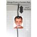 Shatterproof Medium Shower Mirror on a Rope | Fog-free & Shadow-free Reflection | Adjustable Hanging Rope Included - Buy Online on GoSupps.com