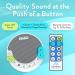 Serene Evolution White Noise Machine | 60 Sleep Sounds for Adults & Babies | Office Privacy & Noise Cancelling | Fan, Ocean & Rain Sounds - Buy Online on GoSupps.com