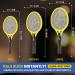Zap it! Bug Zapper - Battery-Operated Mosquito & Fly Killer Racket with 3500 Volts & LED Light - Includes 2 AA Batteries - Best for Indoor & Outdoor Use - Buy Online on GoSupps.com