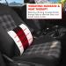 HealthMate IN9514 Heated Massage Lumbar Cushion - Lower Back Support | New Soft Velour Material - Buy Online on GoSupps.com