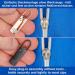 10-Pack Metal Zipper Pendants - Black & Silver Replacement Zippers for Coats Suitcases Jeans & Bags - Buy Online on GoSupps.com