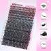 DIY Lash Clusters - 320pcs D Curl Individual Lashes for Natural Volume | wiwoseo - Buy Online on GoSupps.com