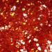 Hemoer Holographic Chunky Glitter 100g - Orange Craft Glitter for Resin Face Nail Body Slime & Festival Party Decor - Buy Online on GoSupps.com