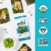 GimMe Organic Roasted Seaweed Sheets with Sea Salt - 6 Count | Keto, Vegan, Gluten-Free | Rich in Iodine & Omega 3s | Healthy On-The-Go Snack for Kids & Adults - Buy Online on GoSupps.com
