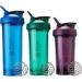 BlenderBottle Pro32 Tritan Drinking Bottle with BlenderBall - 1 Piece Black | Optimal Mix for Smoothies & Shakes - Buy Online on GoSupps.com