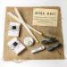 Honey Almond Scent Fathers Day Home Spa Kit | Bath Gift Basket with Vit E-Rich Essentials | Shower Steamer, Ear Candles & Organic Lip Balm | 21Pc Set in Leopard Basket - Buy Online on GoSupps.com