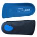 3/4 orthotic insoles with arch support and heel cup for fallen arches flat feet 45 EU