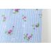 Fair Trade Cotton Pad Dispenser Bag | Blue White Flowers | 100% Cotton Storage for Swabs & Pads | 12 x 14.5 cm | International Shipping - Buy Online on GoSupps.com