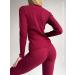 DreamBuy Ribbed Pyjama 1-2 Years | 20 Colors | Unisex Boys & Girls Loungewear | Baby, Women, Men's Pajamas - Claret Red - Buy Online on GoSupps.com