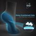 Dr. GO Ultra-Soft Neuropathy Socks for Men - Seamless Diabetic Socks, Non-Binding Top, Cushioned Sole - 4 Pairs, Black, Size 6-9 - Buy Online on GoSupps.com