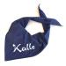 Schnoschi Dog Scarf Scarf for dogs with desired name Embroidered in the color light green