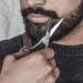 WILKIE Professional Beard Scissors for Men | Moustache & Beard Trimming Scissors with PU Leather Case | Sharp Scissor for Precise Shaping | Cutting Facial Hair Nose Hair & Eyebrow - Buy Online on GoSupps.com