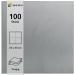 HEKU 100 Single-Colored 3-Layer Napkins | 33x33cm | High-Quality Absorbent Napkins for Events & Gastronomy | Stylish Silver 5-Pack - Shop Internationally! - Buy Online on GoSupps.com
