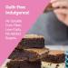 Kiss My Keto Brownie Mix  Low Carb Brownie Mix for Keto Baking | Sugar Free  Gooey Chocolate Keto Brownies | Certified Gluten Free  Keto Dessert Baking Mix  No Glycemic Sweeteners (12 Servings) Brownie Baking Mix - Buy Online on GoSupps.com
