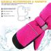 Thxtoms Children Ski Gloves - Windproof Waterproof Winter Gloves for Kids (3-14 Years) | Warm Outdoor Sports Gear for Snowboarding & Skiing - Rosa (3-6 Years) - Buy Online on GoSupps.com