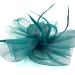 Ladies Feather Fascinator with Clip/Aliceband Weddings Races Royal Ascot Hair Piece (Dark Green) - Buy Online on GoSupps.com