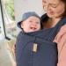 Close Caboo Organic Cotton Adjustable Baby Carrier - Blueberry | Sustainable & Soft for Infants and Toddlers - Buy Online on GoSupps.com