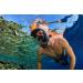 OCEAN REEF Aria QR Full Face Snorkeling Mask - 180 Underwater Vision - Black Medium/Large - Buy Online on GoSupps.com
