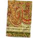3D Rose Red Cream Olive Green Paisley Towel - 15 x 22 | TWL_34987_1 - Buy Online on GoSupps.com