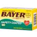 Bayer 325mg Enteric Coated Aspirin 100ct - Pain Reliever for Aspirin Regimen - Buy Online on GoSupps.com