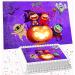 HALLOWEEN EDIBLE ICING COSTCO CAKE TOPPER HR020
