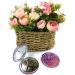 Aeisage Gemini Girl Birthday Gift Hand Mirror with Zodiac Charm Compact Makeup Mirror 2.75 inch - Buy Online on GoSupps.com