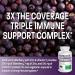 Bronson Sambucus Elderberry with Zinc & Vitamin C - Triple Immune Support Complex | Non-GMO, 60 Capsules - Buy Online on GoSupps.com