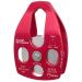 GM CLIMBING 32kN UIAA Certified Large Rescue Pulley Single/Double Sheave with Swing Plate CE/UIAA Single Pulley - Red