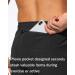 Pudolla Men's Black Running Pants with Zipper Pockets - Size Large - Buy Online on GoSupps.com