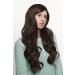 WIG ME UP SA028-2T33 Dark Brown Mix Long Wavy Wig - Side Parting | International Shipping Available - Buy Online on GoSupps.com