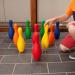 Champion Sports Multicolor Weighted Foam Bowling Pins Set - Ideal for Training & Kids Games - Buy Online on GoSupps.com