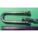Stainless Steel 316 Long D Shackle 3/8 (10mm) - Marine Grade - Buy Online on GoSupps.com