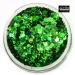 Green Holographic Chunky Glitter | Festival Makeup & Beauty | GLITTERWAREHOUSE 20g Loose Cosmetic Glitter for Face Body Hair Nails & Lips - Buy Online on GoSupps.com