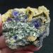 101.7gNatural Rare Chalcopyrite mica Violet Fluorite Cluster Specimen Stone and Crystal Crystal Quartz GEM ERTEYIN