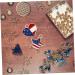 Abaodam 20pcs lock key pendant american flag suit patriotic charm Pendant Charms Heart-shaped antique 1.8X1.5cm As Shown - Buy Online on GoSupps.com