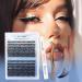 DIY Cluster Eyelash Extensions Kit | 240Pcs D Crul 8-16mm Individual Lashes with Bond & Seal | Wide Stem Soft | GEMERRY Lashes | 30D+40D-0.07D - Buy Online on GoSupps.com