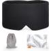 Freshme Handmade Cotton Sleep Mask for Men and Women - Adjustable Soft Eye Cover for Sleeping and Travel - Blackout Eye Blindfold for Nighttime Nap - Breathable Veclro Closure - Buy Online on GoSupps.com