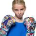 Sanabul Sticker Bomb Kids Boxing Kickboxing Training Gloves 4oz | Dino Roar Rage - Buy Online on GoSupps.com