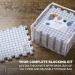 Knitiq Blocking Mats for Knitting - Extra Thick with Grid Lines - Crochet Blocking Board - 100 T-pins, Reusable Storage Bag - 9 Pack Standard Mat Set - Buy Online on GoSupps.com