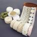 IDONGCAI Vintage Lace Trims Bundle - 24 Yards of Bridal Wedding Scalloped Edge Crochet Lace Ribbons - Ideal for Sewing, Crafting, and Gift Wrapping - Buy Online on GoSupps.com