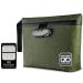 HELMET HEAD Smell Proof Bag with Combo Lock + Grinder Card | Durable Water Repellent Travel Smell Proof Pouch Stash Bag for Your Odor Proof Bags, Herbs & Accessories (Herb Green)