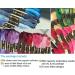 DMC Embroidery Floss Pack - 36 Popular Colors Bundle with Cotton White/Black Thread & Cross Stitch Needles - Buy Online on GoSupps.com